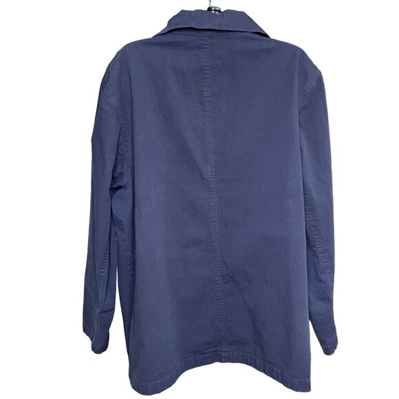 Womens Dark Blue Blazer Emma James  Woman Plus Size 16 W Pockets u - Picture 4 of 7